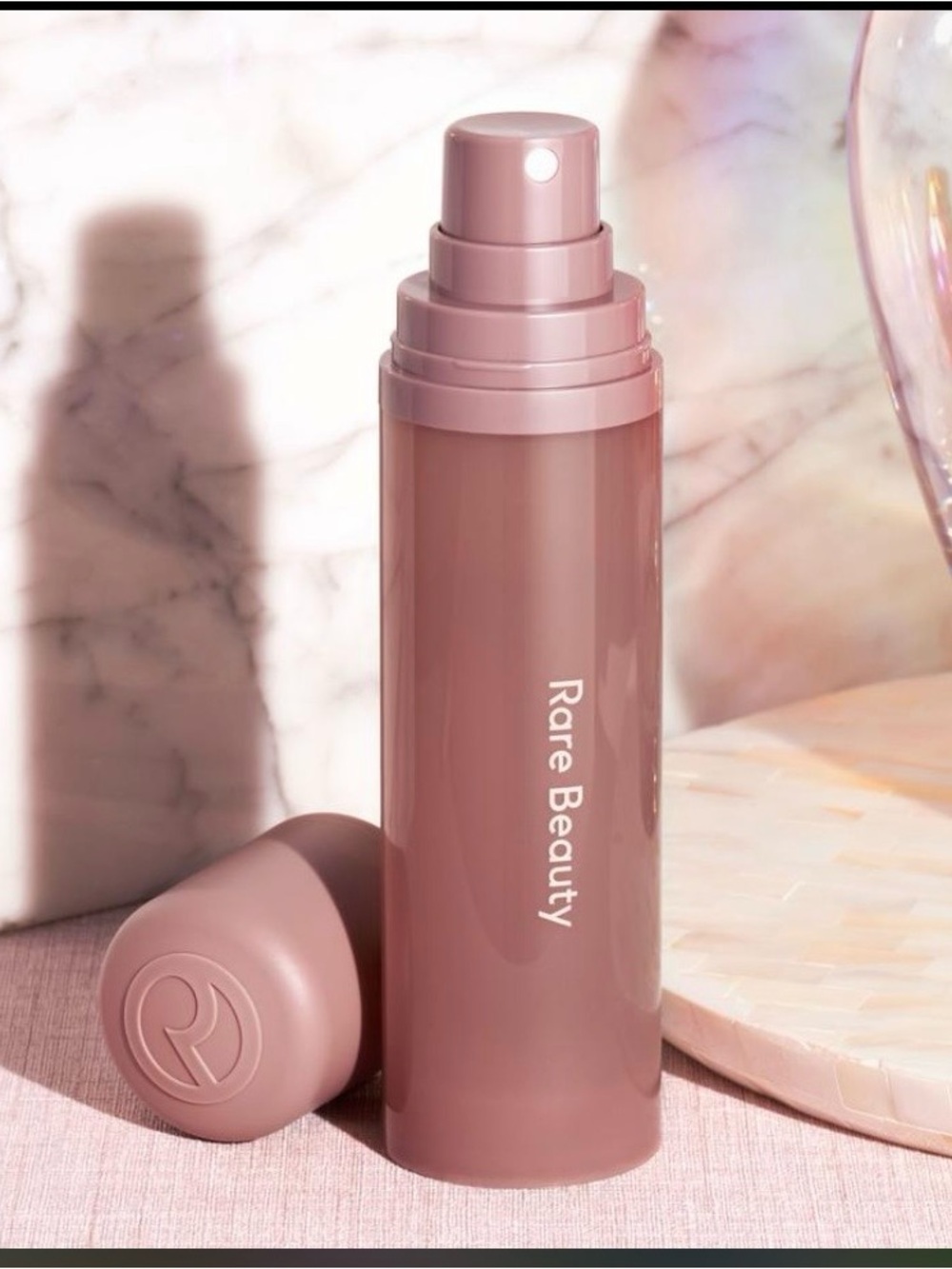 Rare Beauty Dewy Blush Spray – Dusty Rose